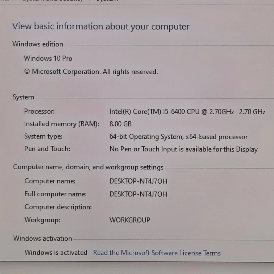 Alienware Aurora R5 Gaming Intel i5-6400 2.70GHz 8GB RAM 1TB SATA HDD W10 PRO - Image 3 of 4