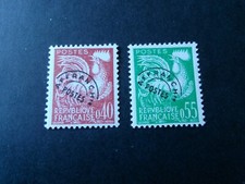 PREO. N° 121/122** TYPE COQ GAULOIS.