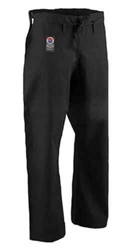 14oz HeavyWeight Proforce Gladiator Karate Black or White Martial Arts Pants TKD - Image 2 of 3