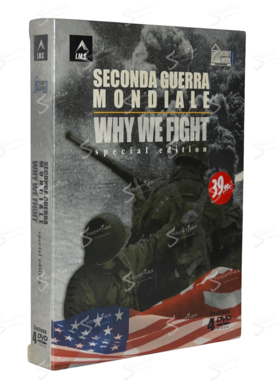 SECONDA GUERRA MONDIALE WHY WE FIGHT 1943 Special Edition BOX 4 DVD SIGILLATO