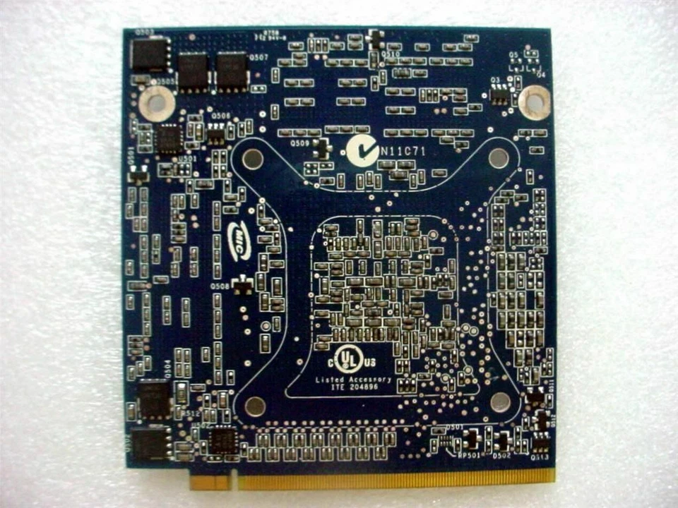 nVidia Geforce GF EN7400 Go7400 DDR3 128MB MXM I II 2.0 VGA Video BD Graphics - Image 3 of 4