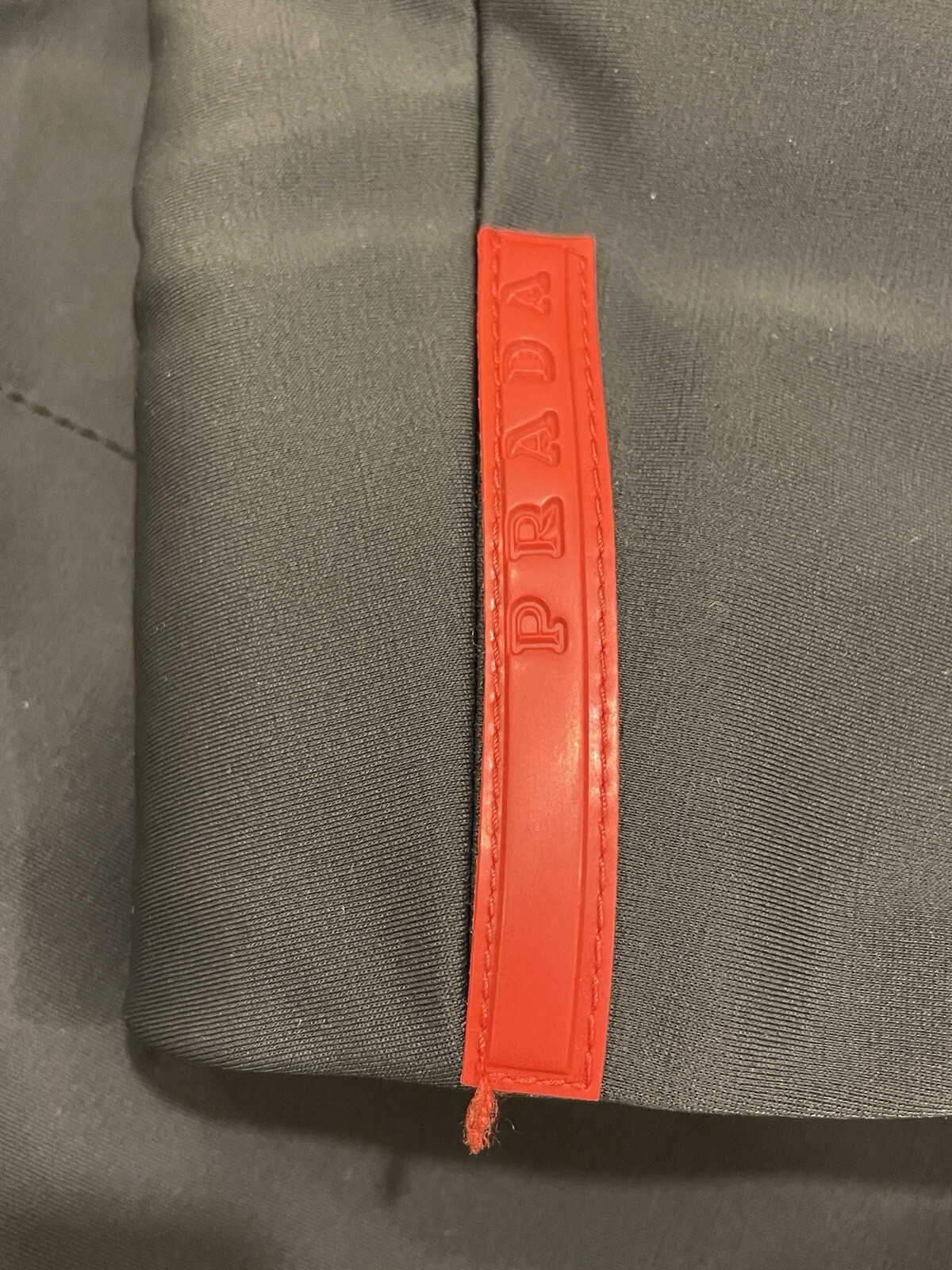 Prada Art.SGV167 Gray Vintage Hoodie men Jacket M… - image 12