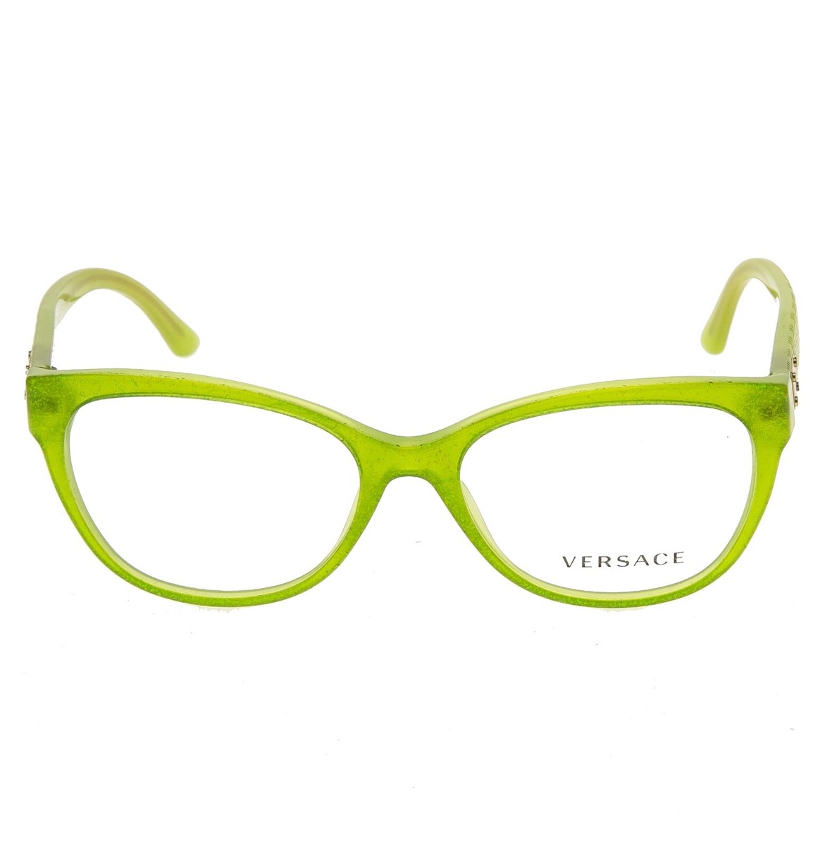 VERSACE Couture Lime Green Glitter Greco VE3193 Eyeglasses