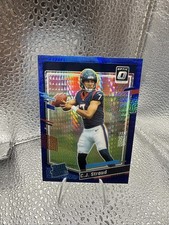 2023 Panini Donruss Optic - Rated Rookie C.J. Stroud #244 Blue Hyper Prizm (RC)