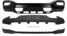 New Front Bumper Paintable & Valance Textured Kit For 2016-2018 GMC Sierra 1500