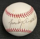SPARKY ANDERSON Signed Official Baseball-HALL OF FAME-REDS-TIGERS-PSA