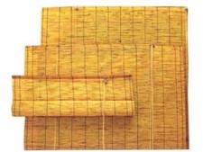 ARELLA IN BAMBU' CON TIRO E CARRUCOLA IN TERMORETRAIBILE  cm.150x300    VETTE