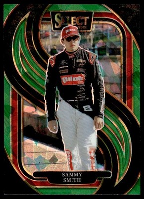 2025 Panini Select Nascar Green Cracked Ice Sammy Smith 1/5 #279