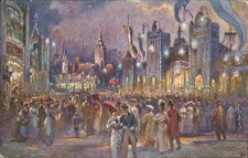 Ansichtskarte Münchner Oktoberfest 1913 München  (Nr.9062)