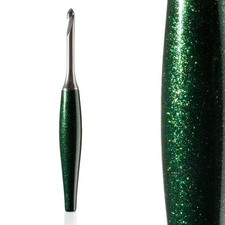 Furls Crochet Hook, Odyssey Emerald Size P - 10mm - discontinued