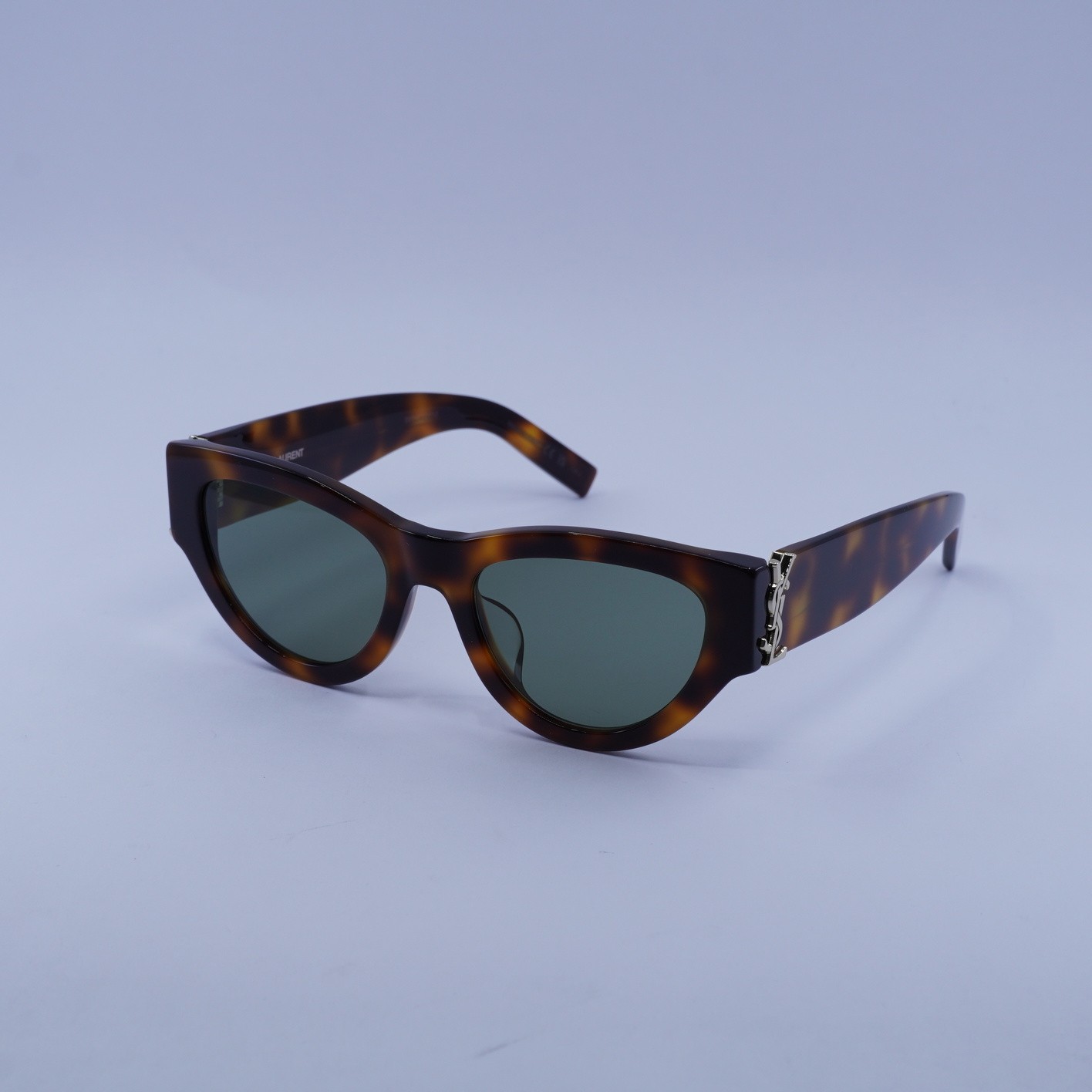 Occhiali da sole Saint Laurent SL M94 F 002 avana verde 53 19 145 nuovi