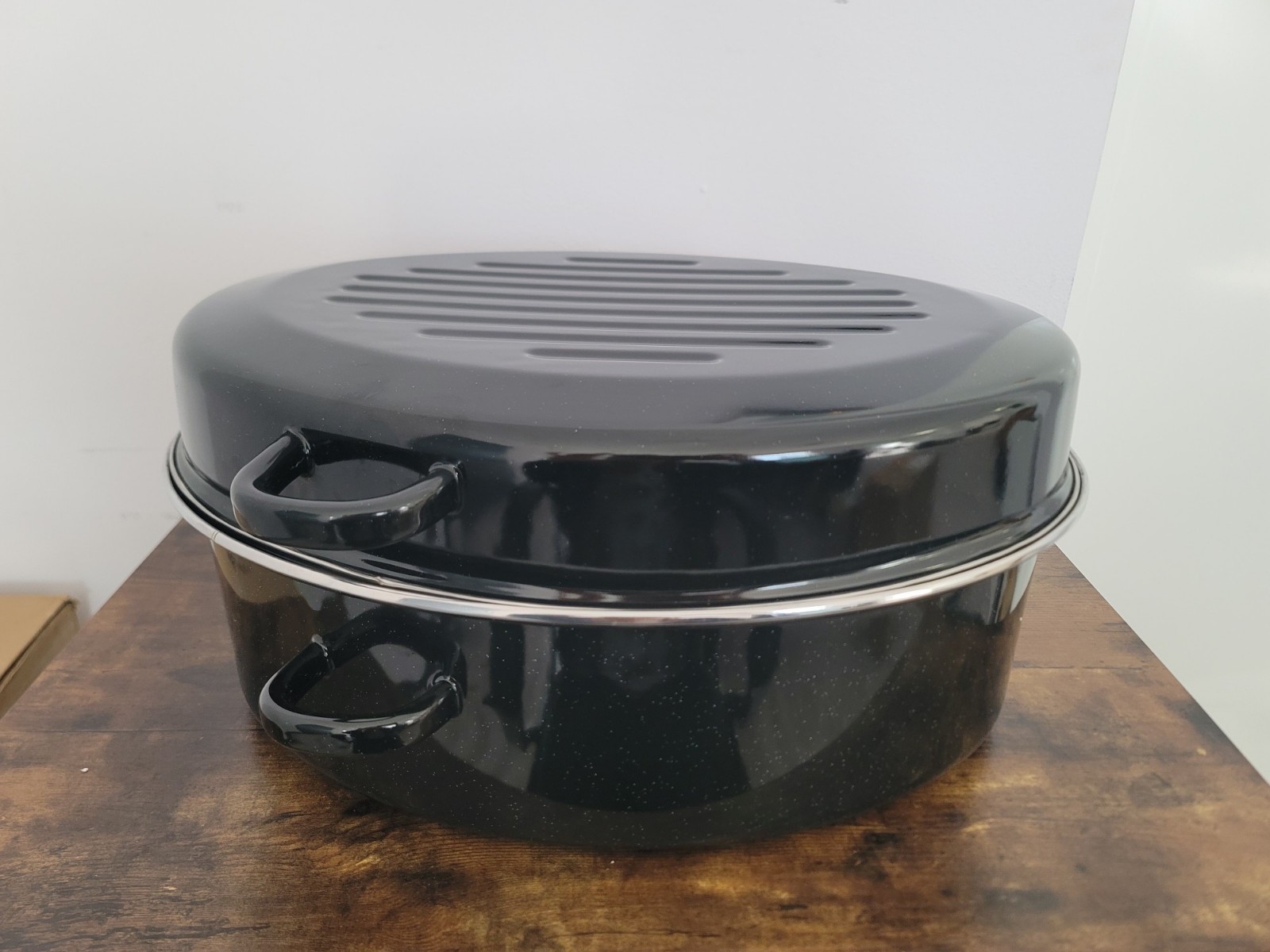 Marmite Baumalu 42 cm cocotte ovale roaster fonte 11,2 litres