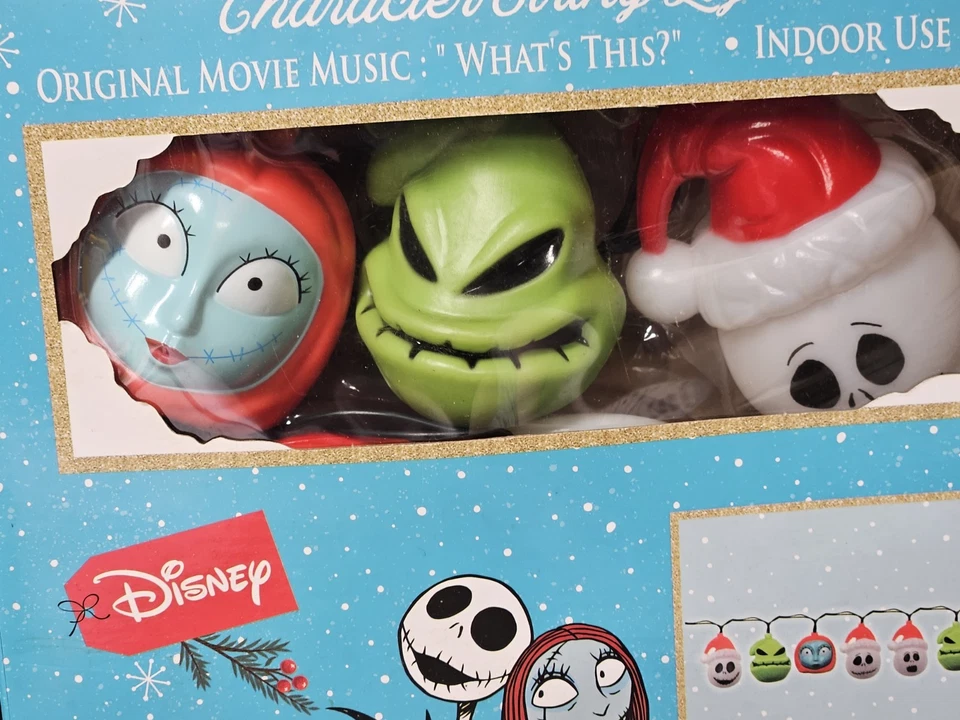 Персонаж Nightmare Before Christmas гирлянды «Что это?» Музыка 8 новый - Изображение 2 из 4