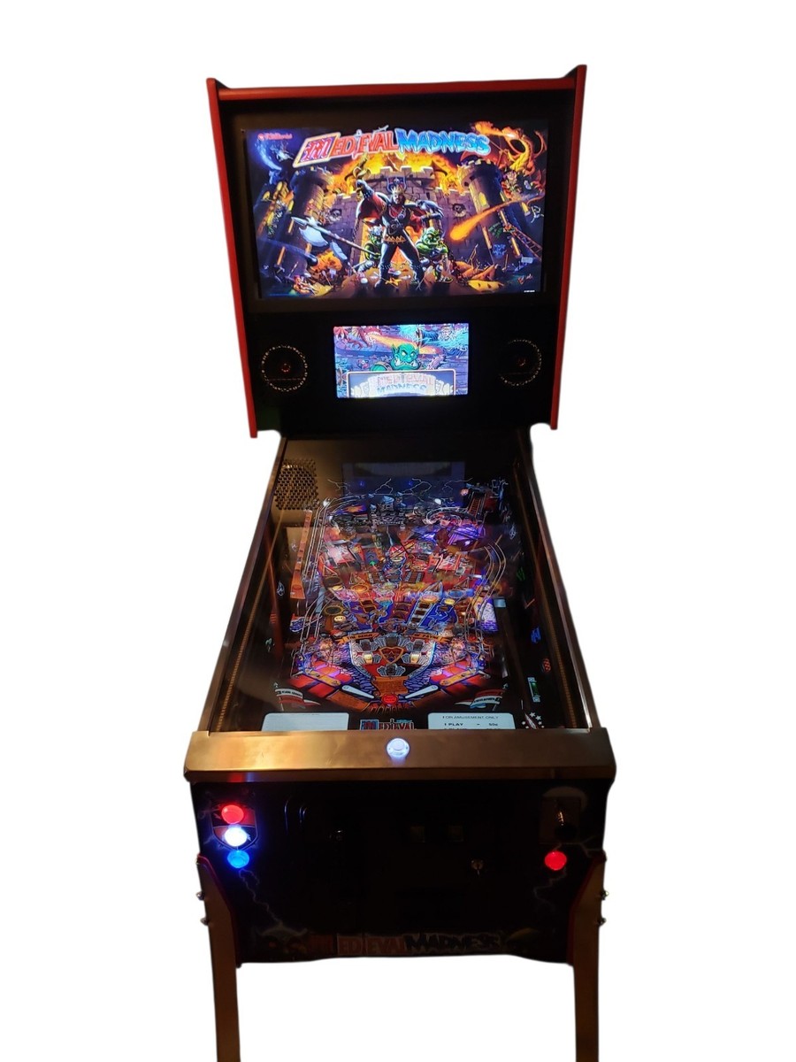 Widebody Virtual Pinball Cabinet Computer Ready 42 inch playfield