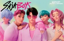 Netflix KPop Demon Hunters 2025 - Saja Boys Poster