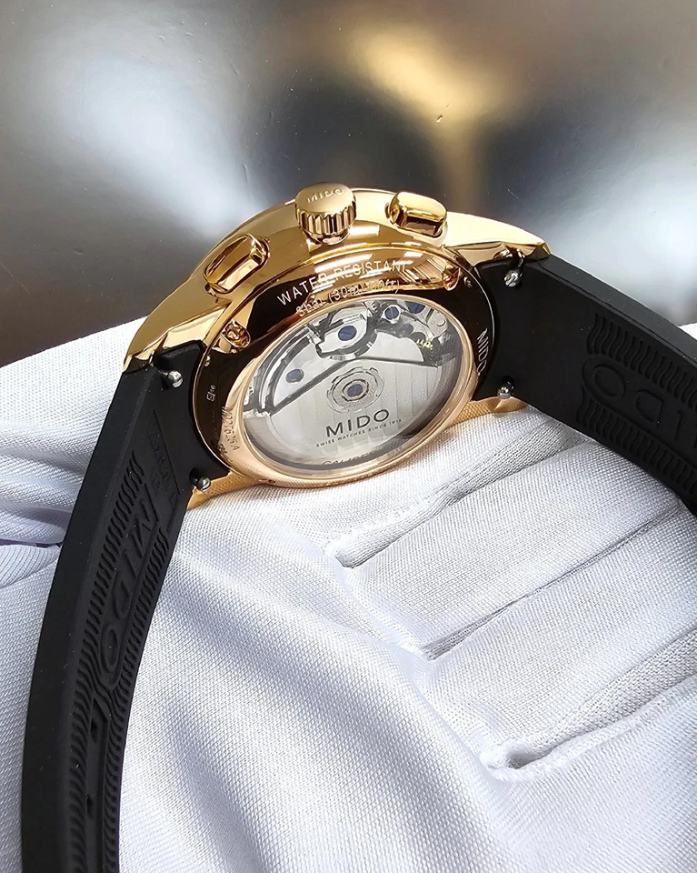 Мужские часы с хронографом MIDO Baroncelli Moonphase 42 мм M027.625.37.061.00 - Изображение 3 из 4