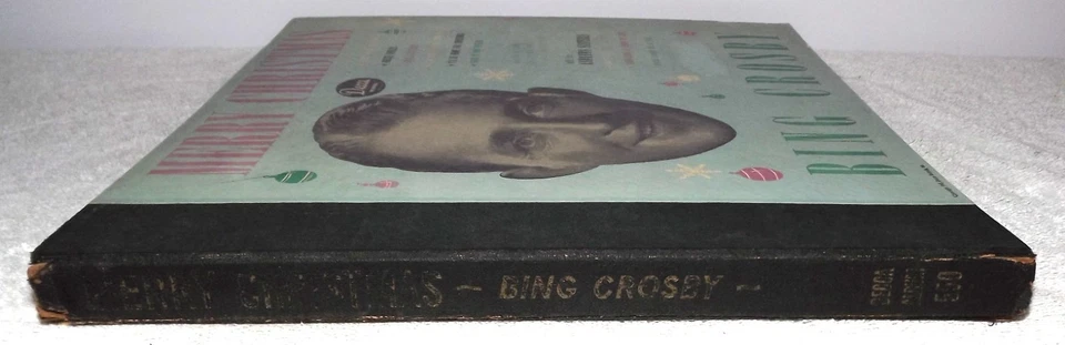 Bing Crosby 1947-50 MERRY CHRISTMAS - Decca Album Four 10" 78rpm Record Set - Image 4 of 4