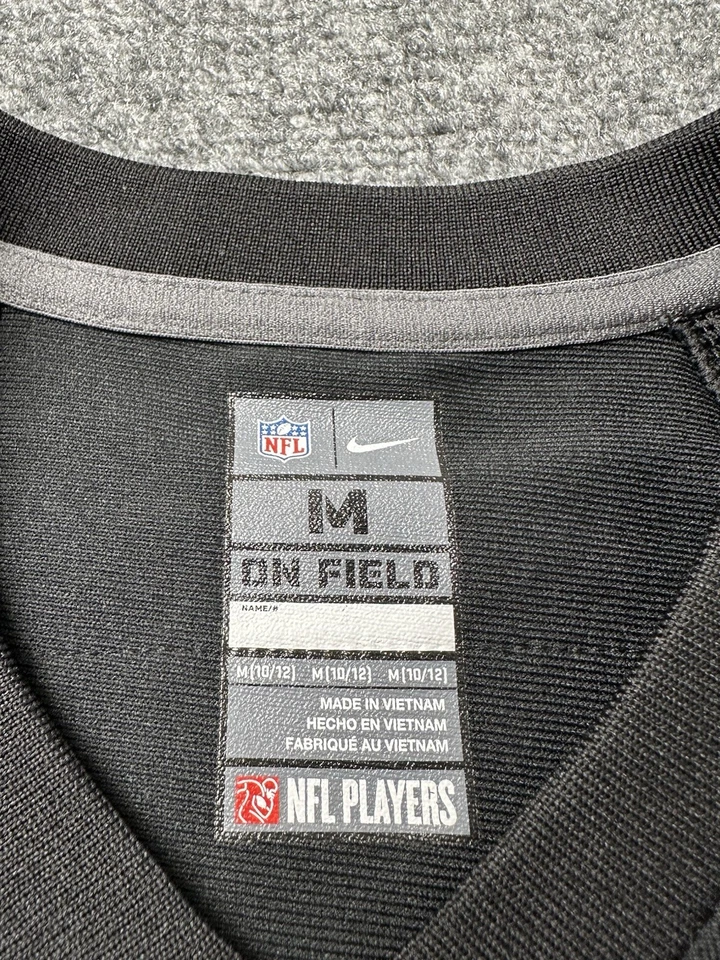 年轻球衣 Nike Raiders Jordy Nelson #82 黑色青少年 M 10-12 岁,M 码 — 第 4/4 张图片