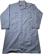 Vintage Universal Overall Industrial Lab Coat 5-Button Mexico Workwear Jacket