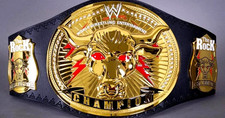 The Rock Brahma Bull Replica Championship  6mm zinc belt