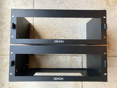 2 x DENON 4HE 19'' Rackmontageeinheit Regal Komponentenadapter