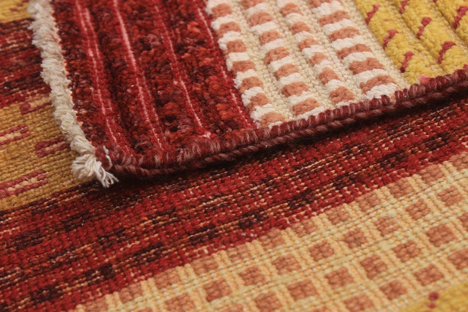 Vintage Hand-knotted Runner Rug 2'7" x 10'3" Traditional Oriental Wool Carpet - Image 2 of 2