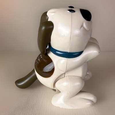 Vintage Disney Flipping Dog Wind Up McDonald s Happy Meal Toy Plastic Works