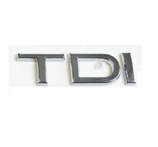 Original Audi TDI Schriftzug Emblem Logo selbstklebend chrom 4H0853737B 2ZZ