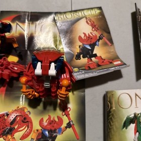 13 Vintage Lego Bionicle Figures Lot Bohrok 8560-85654 Complete *No Mask* Krana