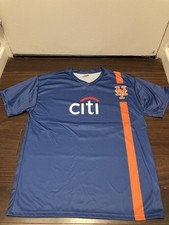 2023 New York Mets Soccer Jersey Free Giveaway Adult L Large BDA Sports Citi SGA