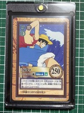 One Piece Monkey D. Luffy Carddass Hyper Battle C02 Bandai 1999 Japan Vintage