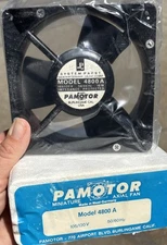 VTG Pamotor Miniature Axial Fan System Model 4500A Made in Germany New Old Stock