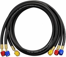 3 Pieces Ac Manifold Gauge Hose Kit Hvac Hoses 59 Ac Hose Set Refrigerant ...