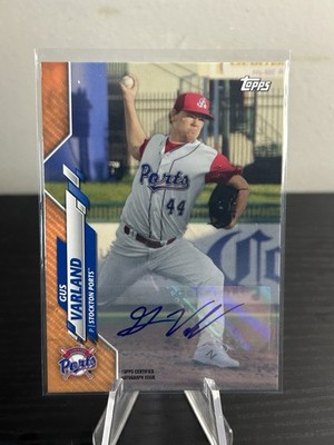 2020 Topps Pro Debut Autographs Orange #PD45 Gus Varland Auto /25