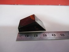 OLYMPUS JAPAN GLASS PRISM MICROSCOPE PART AS PICTURED T8-B-05