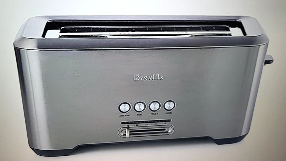 Breville BTA730XL Bit More Toaster, 4 Slice,Brushed Stainless Steel - Image 2 of 4
