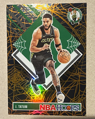 Panini 2024-25 Haunted Hoops Tribute Holo Webs Jayson Tatum #284 Celtics