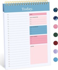 To Do List Notepad - To Do List Notebook for Work with 52 Sheets, 9.8" x 6.