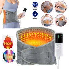 9 Modes Electric Heat Pad Heating Belt Warmer Waist Back Pain Relief Adjustable