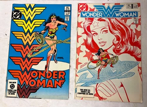 VTG 1983 Wonder Woman #305–306 | DC Comics | Bronze Age Lot | RAW Ungraded