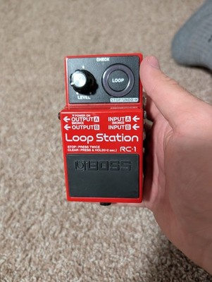 Boss RC-1 Loop Station Guitar Pedal   Excellent Condition