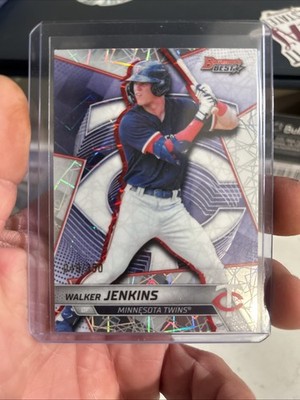 WALKER JENKINS 2025 BOWMAN'S BEST TOP PROSPECT LAZER B /350 Q4519