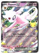 Espeon ex Double Rare ME: 30th Celebration 070/128 NM