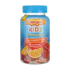 3 Pack Emergen-C Kidz Immune  Gummy Vitamins Dietary Supplement, Fun-tastic ...