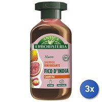 3X Antica Erboristeria Shampoo 250 Ml. Feige StäRkt