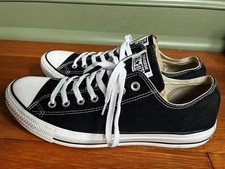 Converse Chuck Taylor All Star Low Top Black/White Lace-Up M9166