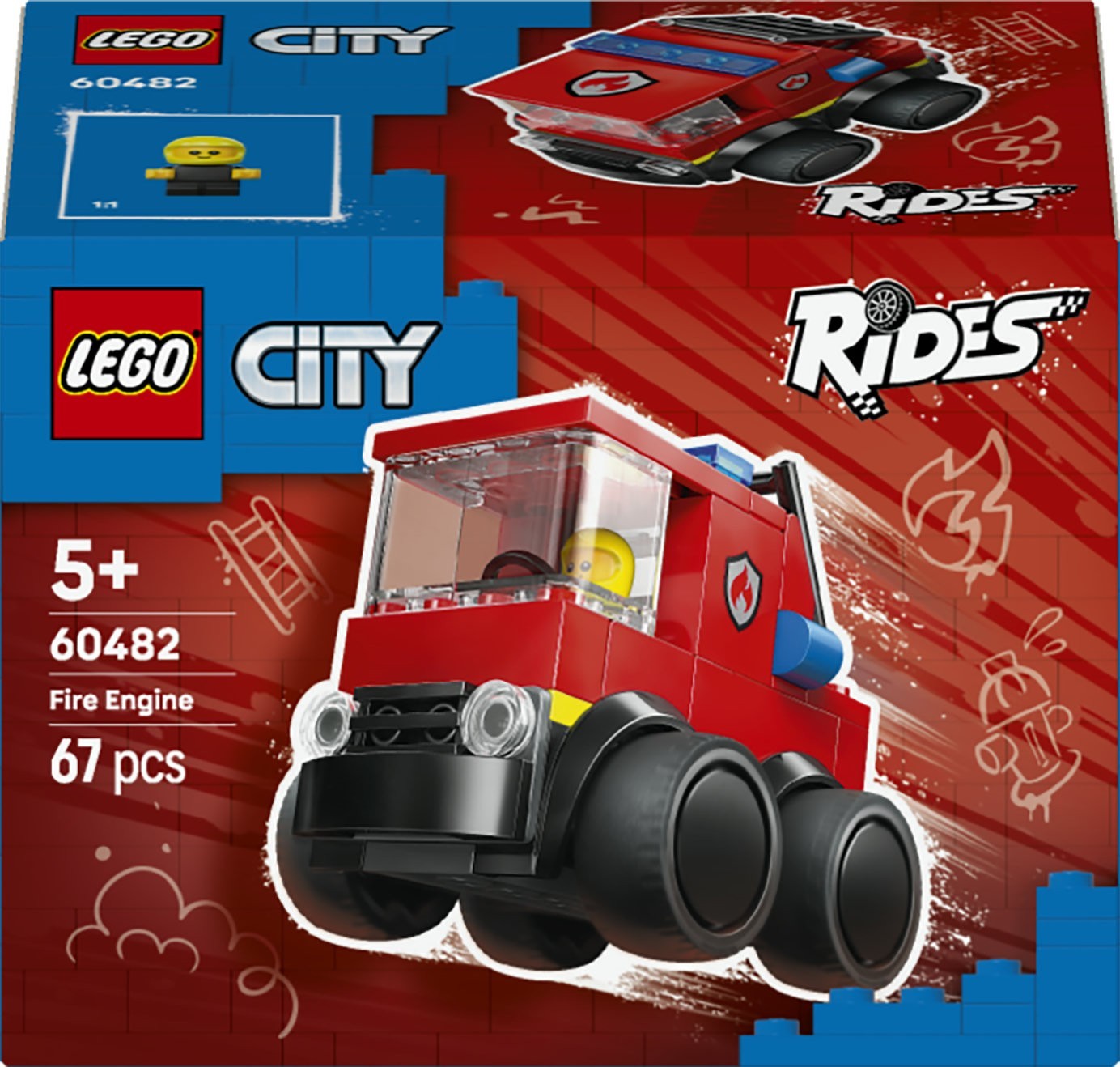 Lego City 60482 Lego® City Bolide Cool - Auto Antincendio (60482); Kit Di Montaggio - Immagine 7