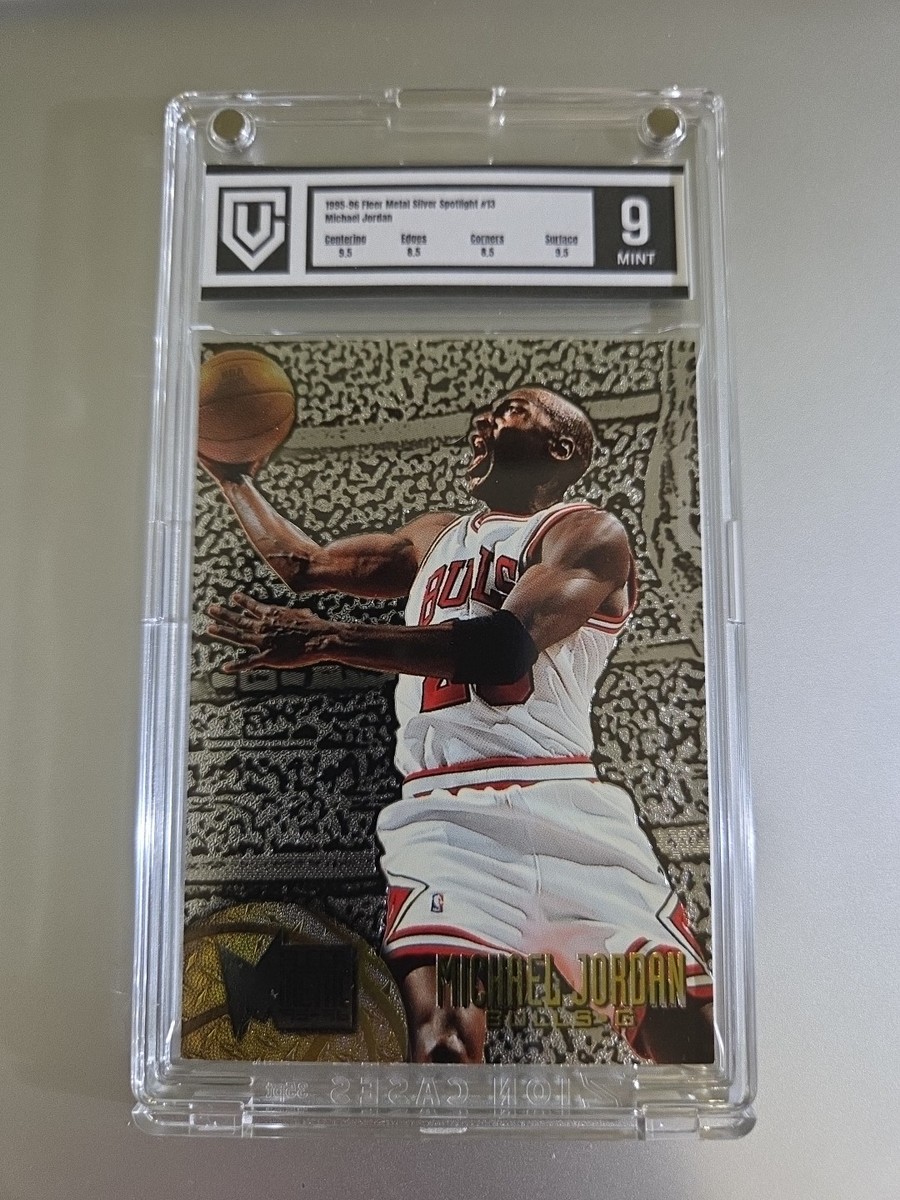1995-96 Fleer Metal Silver Spotlight Michael Jordan #13 | Self