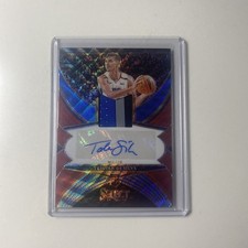 Tristan Da Silva 2024-25 Panini Select RC Patch autographs Red Wave /99 #RJA-TDS