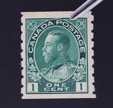 Canada Scott 125 1c Admiral Coil MH OG 1912